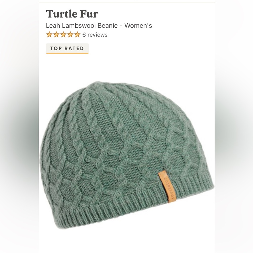 Turtle Fur Leah Lambswool Beanie